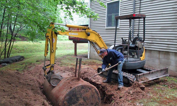 The Benefits of Removing an Underground Oil Tank